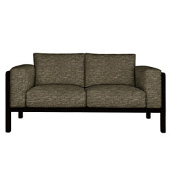 Furia Heming Medium Sofa Audry Charcoal